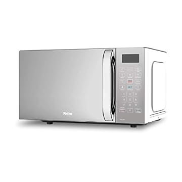 Micro-ondas Philco 20 Litros Limpa Fácil Espelhado Branco PMO23EB - 220V