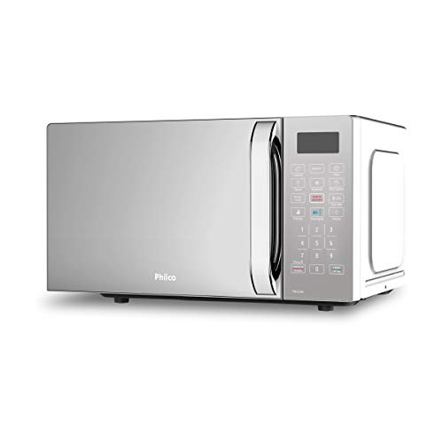 Micro-ondas Philco 20L Espelhado Limpa Fácil Menu FIT PMO23E 127V