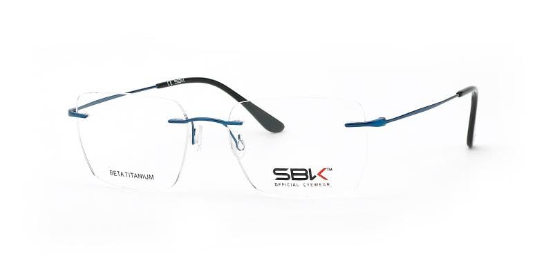 Superbike Okulary korekcyjne, SBK, SB499, oprawki męskie, Niebieska