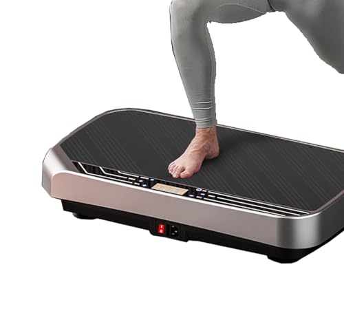 Plataforma Vibratoria Para Ejercicios, Máquina Para Bajar De Peso Con Vibración Para Todo El Cuerpo, Con 1-99 Velocidades, Pantalla LED, Capacidad De Carga De 330 Libras Para Ejercicios En El Hogar,