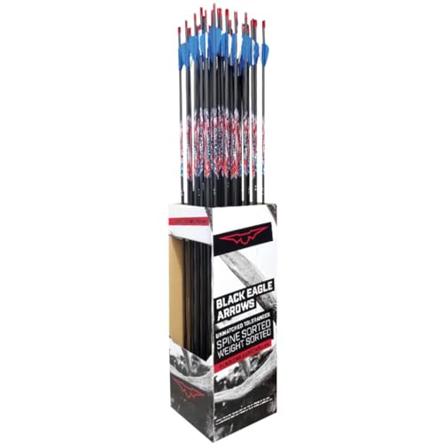 Youth Arrows Intrepid 1000 Spine 36 Pk. by Black Eagle