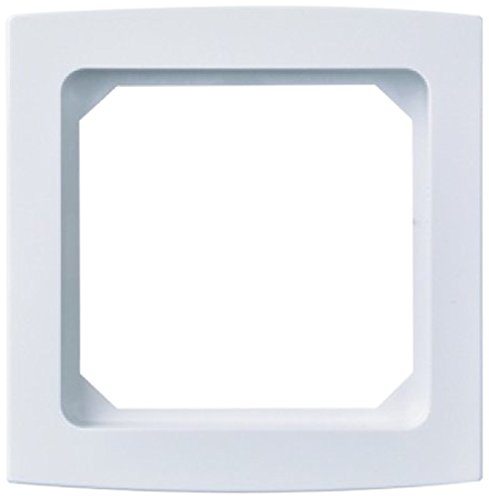 Preisvergleich Produktbild Elso 204124 Rahmen 1fach Riva reinweiss Abdeckrahmen