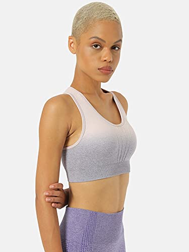 Image of Women's Slip-On Sports Bra | Seamless Technology Full-Coverage Sports Bra | Racerback Medium-Impact