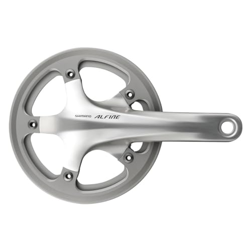 Pédalier Shimano FC-S501 9V argent 45T 170mm pour vélo urbain Alfine