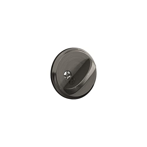 Image of Schlage Single Cylinder Front Door Deadbolt, Antique Pewter