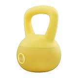 Fitvids Soft Kettlebells - Sea and Iron Sand Filled Weights for Women and Men - Color Coded Soft Vinyl Kettlebells, Multiple Sizes
