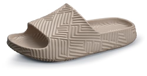 Image of Weweya Slides for Women and Men - Bathroom Shower Shoes - Non Slip House Slippers - Lightweight Beach Sandals