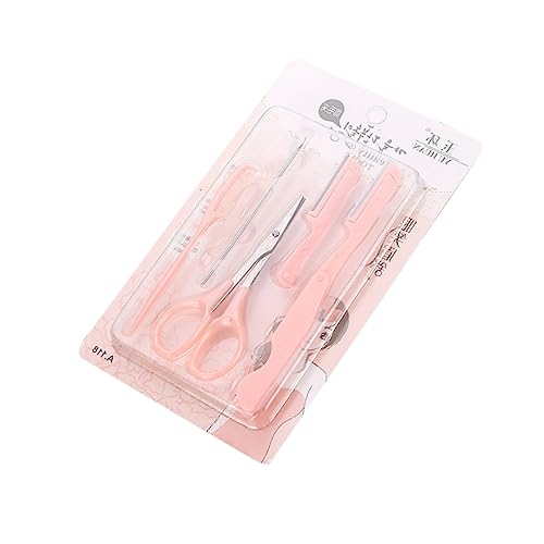 OSOLADY 5pcs Set Eyebrow Razor Kit for Women Razors for Face Facial Hair Remover Random Color