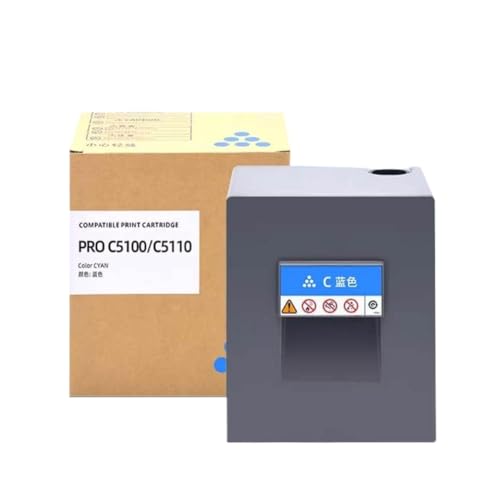 Cartouche de toner cyan 500g pour imprimante Pro C5100 et C5110
