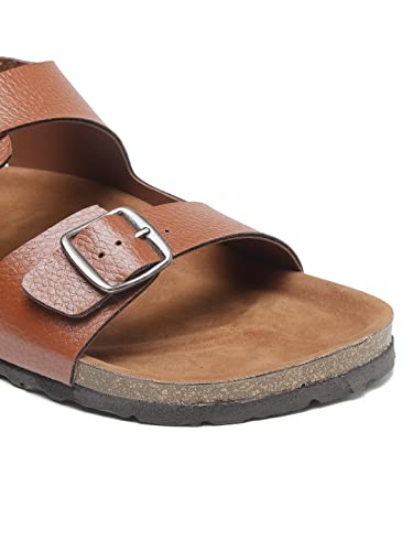 Image of REFOAM ORFMO-04 Men's Comfortable Slippers /Flip Flops Lightweight Flexible Arch Support Durable & Anti-Skid Daily Wear