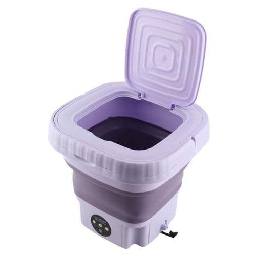 Mini Lavatrice Pieghevole Lavatrice Portatile Capacità 11 Litri Lavatrice Automatica a Secchio per Appartamento da Viaggio per per Esigenze di Lavanderia Efficienti da