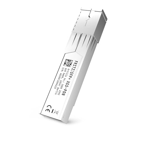 FRITZ!SFP XGS-PON (SFP+ Modul, bis zu 10 GBit/s für maximale Geschwindigkeiten über Glasfaser, für den Einsatz mit FRITZ...