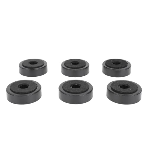 Luqeeg 40pcs 48x15mmスピーカー分離フィートパッド、CD用アンプ振動アンチバイブレーションクッションパッド、DVDプレーヤー、サブウーファー、衝撃吸収、最適化された音質