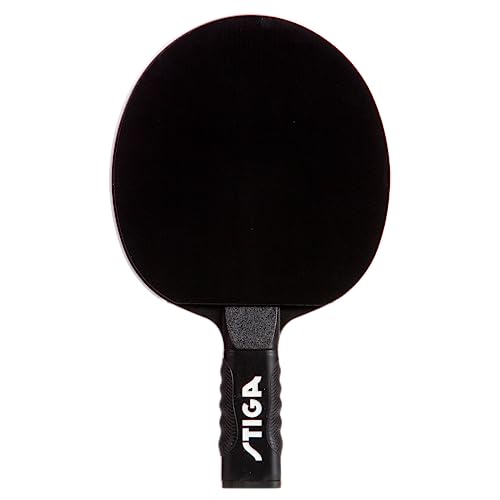 STIGA Prism LED Ping Pong Paddle - 5 LED Color Cycles - Color Gradient Mode - Includes 3 Glow-in-The-Dark Balls - 1.5mm Sponge with Smooth Rubber - Silicone Grip for Max Control