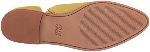 Frye and Co. Women's Fenn D'Orsay Ballet Flat, Lime, 11 M US | Image 3