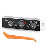 Front Climate Control Module A/C Heater Air Conditioning Panel Unit for Chevy for GMC C1500 C2500 C3500 K1500 K2500 K3500 Truck 1996 1997 1998 1999 Heater A/C Control Switch 9378815 15-72548 599-007