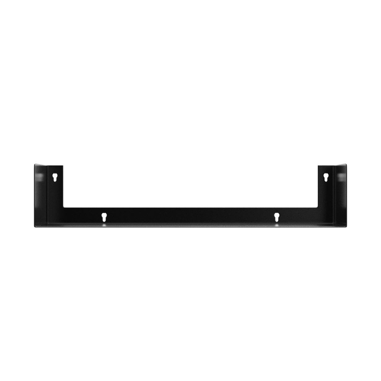 Wallniture Bali - Scaffale galleggiante per parete, libreria in metallo e CD DVD, set da 6
