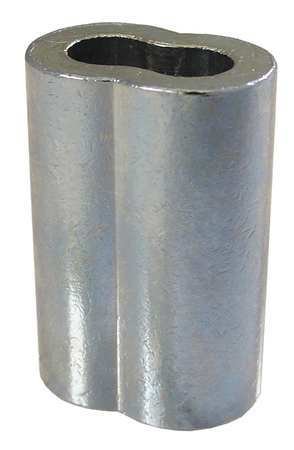 Loos & Co, Inc. Loos Wire Rope Sleeve, 5/32 in, 122 Copper Zinc Plated 122 Copper SL2-5P