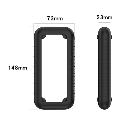 Silicone Protective Case Compatible with Apple Vision Pro Rechargeable Power Supply Silicone Case Battery Soft Shell Effective Battery Protection Cover Battery Anti-Scratch Sleeve (Blue,Green)