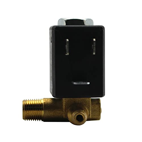 Válvula solenoide de agua para vapor JYZ-3 de 2 vías y conexión G1/8" en latón 5