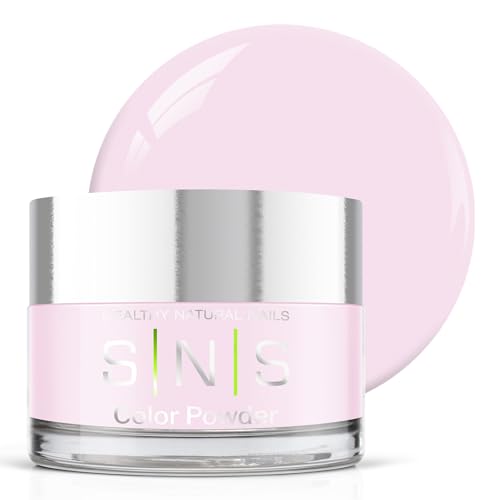 SNS Nail Dip Powder Colors Gelous Color Dipping Powder - Barely Blush (Nude Pink Cream) - Long-Lasting Dip Nail Colors for Healthier Nail Beds - Nail Color for Professionals & At-Home DIY - 0.5 oz