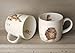 Portmeirion Home & Gifts Bone China MMKE5629-XS Good Day (Hare) Single Mug, Multi Coloured, 0.31l
