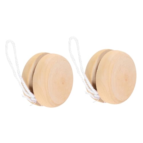 UTHCLO 2piezas Juguete De Diy Yoyó De Madera