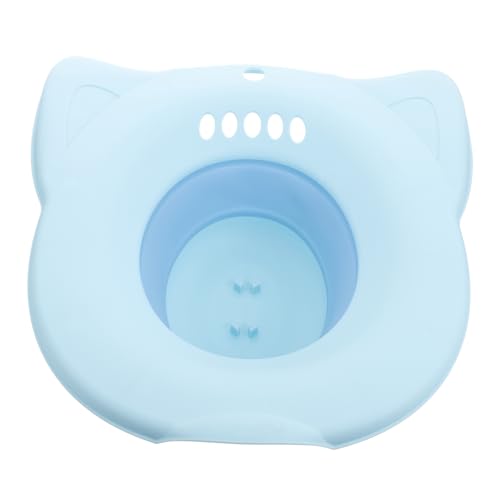 bidé plegable bañera plegable portable bidet asiento de inodoro de liberación rápida asiento de baño para adultos drenar baño de asiento lavabo plegable páginas Blue HAPINARY