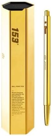 153 Ballpoint Pen Limted Edition 3 Color KOREA Ballpoint pen (Yellow Gold)