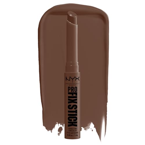 NYX PROFESSIONAL MAKEUP Pro Fix Stick Correcting Concealer, Buildable Medium Coverage Concealer Stick - Walnut