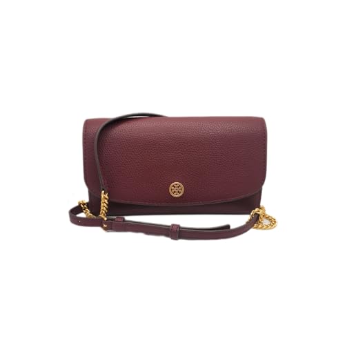 Tory Burch Robinson Pebble Chain Wallet Convertible Crossbody