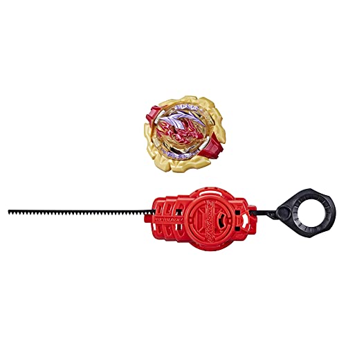 Image of Beyblade Burst QuadDrive Stone Linwyrm L7 Spinning Top Starter Pack, Battling Game Top Toy with Beyblade Launcher
