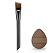 Pennello per Fondotinta con Lama Ultra Sottile, Pennello Piatto Angolato per Fondotinta con Punta da 0,1 mm Setole Morbide per Un'Applicazione Uniforme,Trucco Viso per Liquidi e Creme immagine
