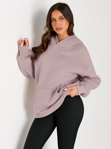 Image of EFAN Women's Hoodies Oversized Sweatshirt Comfort Fleece Sweaters | Cozy Trendy Pullover Hoodies, Sweatshirts with Pockets For Fall & Winter