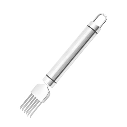 Shred Silk The Knife、2024新しいステンレス鋼のみじん切りネギナイフ、ハンガブル食品スピーディチョッパー、キッチン野菜カッター ネギ千切りカッター、家庭用多機能食品スライサー