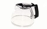 Passgenau Glaskanne 6563530 kompatibel / Ersatzteil für Melitta M650-0202 LOOK III Kaffeemaschine