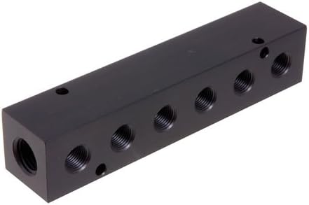 Mm 330 Aluminum Single Sided Ports Manifold 3 Rare 1 Npt 2 N 8