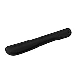 Memory Foam Keyboard and Mouse Wrist Rest, HENVREN Lightweight Pad Support for Easy Typing&Pain Relief, Durable&Comfortable Wrist Cushion Fit for Office,Computer and Home(Black)
