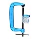 Silverline 605787 G-Klemme, Blau 3005C