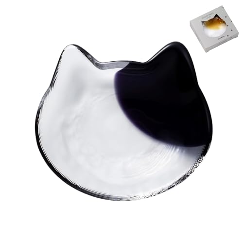 coconeco craft ココネコクラフト めでたmono 招き猫 小皿 中皿 醤油皿 プレート ケーキ皿 餃子皿 おしゃれ 取り皿 お皿 食器 ガラス アクセサリートレイ 小物入れ 和食器 和菓子 結婚祝い 誕生日 プレゼント ギフト 贈り物 ハンド