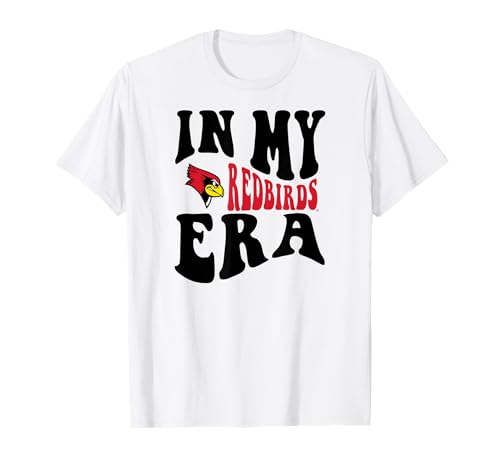 Illinois State Redbirds Era White Officially Licensed T-Shirt