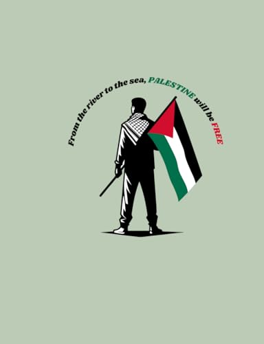 Carnet Palestine avec drapeau 100 pages blanches Journal de notes Freedom Horizon