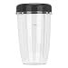 Części zamienne do kubków do blendera, kubek + pokrywka Zestaw części do blendera do nutri bullet 900 W Wymiana akcesoriów do blendera(24Oz)