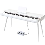 電子ピアノ 引き出し式 88鍵盤 ele-piano001 ホワイト