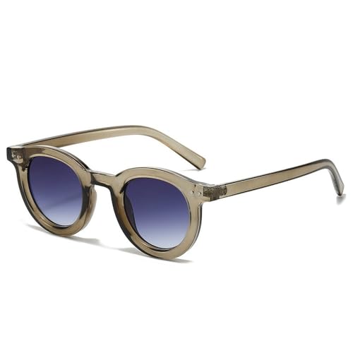 Lunettes de soleil ovales verres dégradés pour sublimer vos looks d'été en terrasse