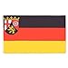 Produktbild AZ FLAG - Flagge Rheinland-Pfalz - 90x60 cm - Rheinland-Pfalz Fahne 100% Polyester mit Messing-Ösen - 50g