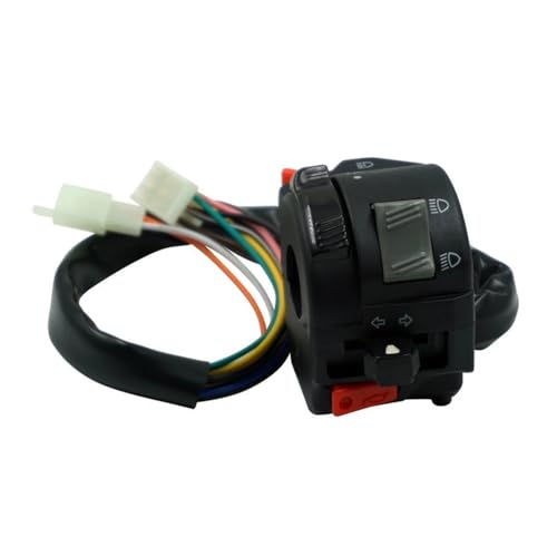 Interrupteur de guidon gauche moto YMH RXKNEW 125 réparer clignotant et klaxon en panne