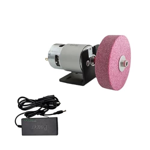 Macchina for affilare i bordi della mola, smeriglio elettrico, Banogni, smerigliatrice da banco, lucidatrice, gioielli in giada fai da te, banco dentale, strumenti di levigatura Funzionamento semplice