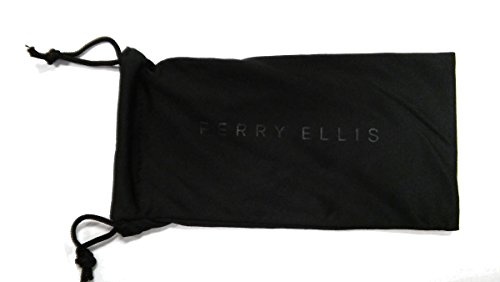 Perry Ellis Mens Plastic Sunglasses Demi Aviator PE59-1, Includes Perry Ellis Pouch, 100% UV Protection4