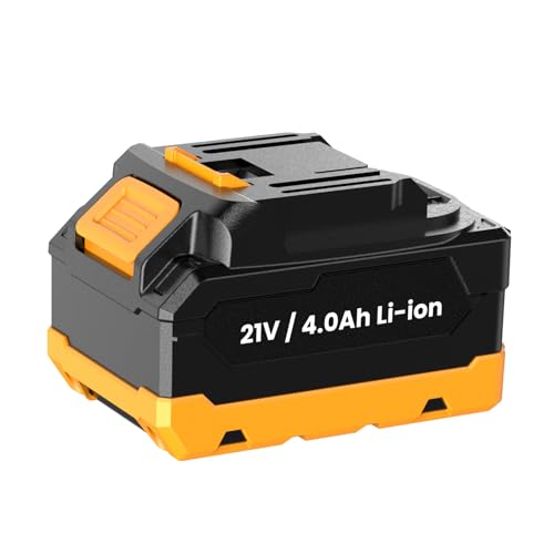 JYGMPRO Batteria 4.0AH, per soffiatore (MR9601), gialla